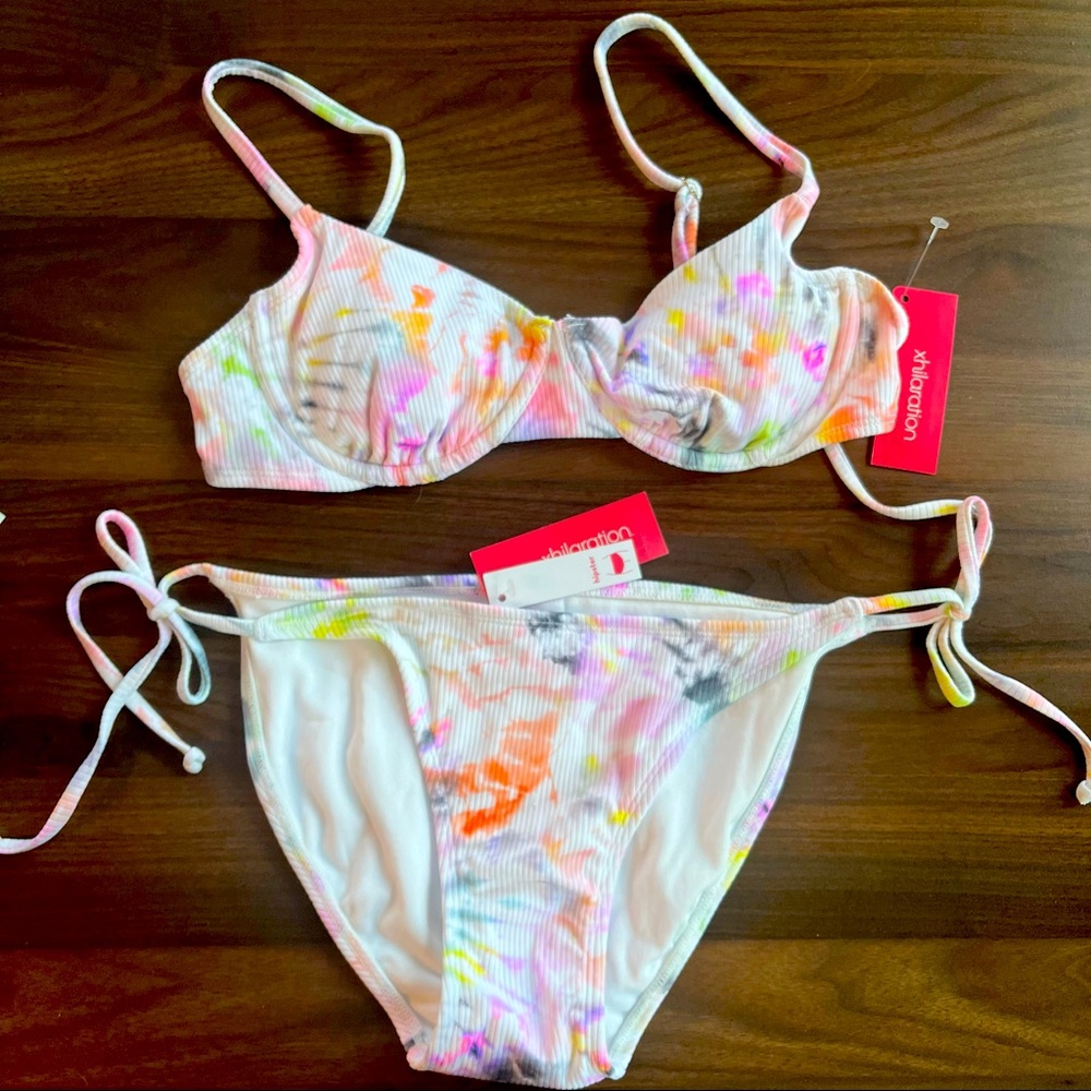 Tie dye bikini *read description*